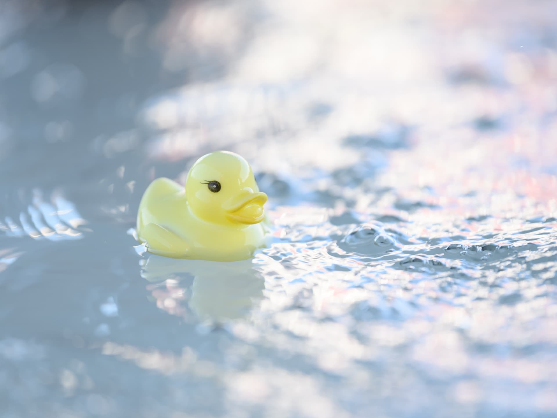 夕暮れの足湯と富士山